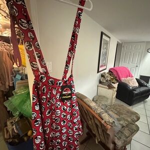 Red Patterned Women's Dress